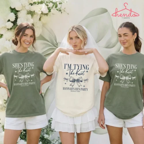 Tying The Knot Hen Do T Shirts
