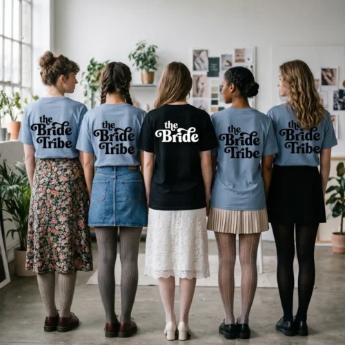 Bride Tribe T-Shirts – Matching Hen Party & Bride Squad Tops