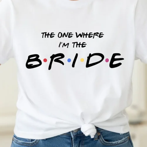 Hen Do T Shirt Friends Style Will Be There Hen Do